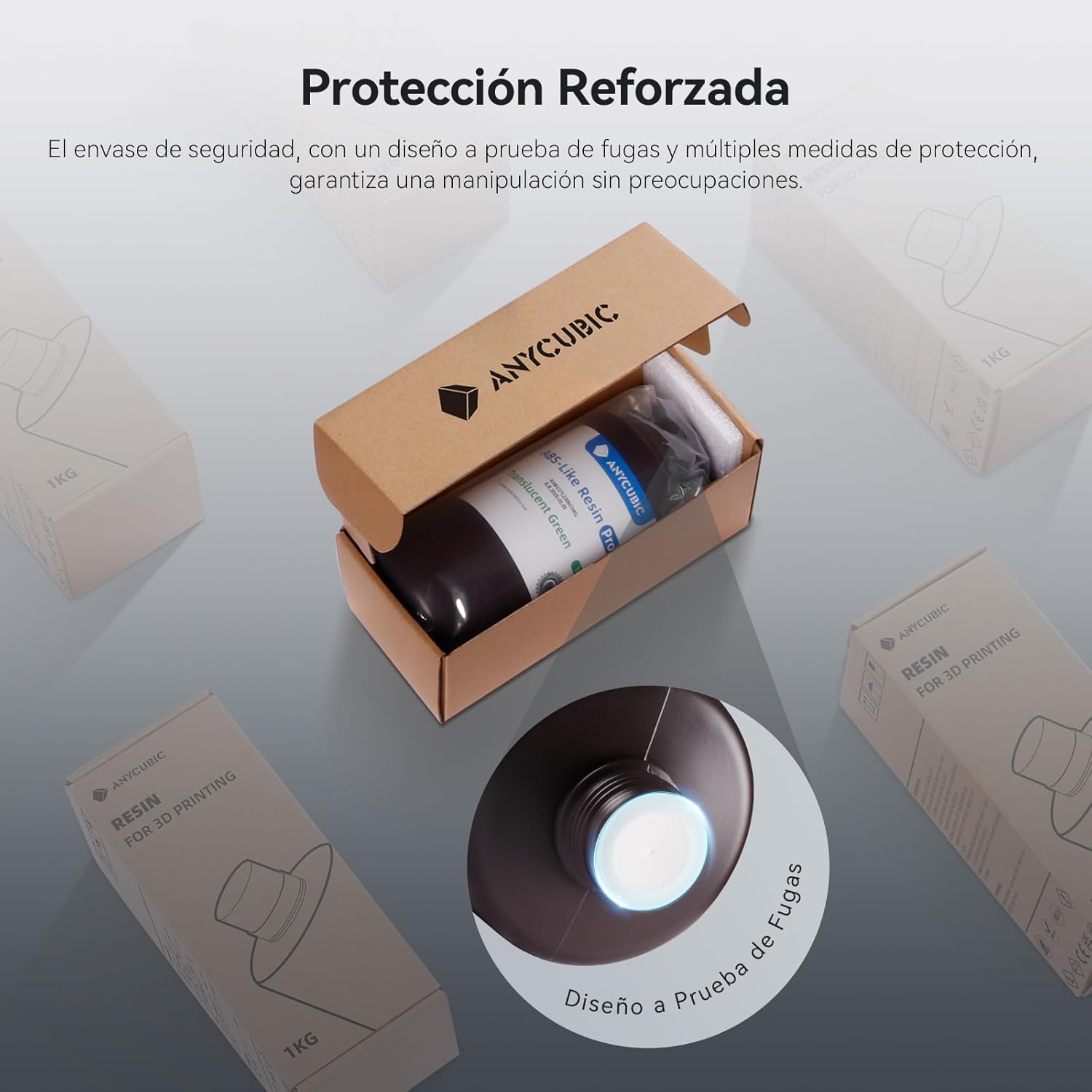 Thumbnail 8 de ANYCUBIC Resina ABS-Like Pro 2 para Impresoras 3D 🖨️