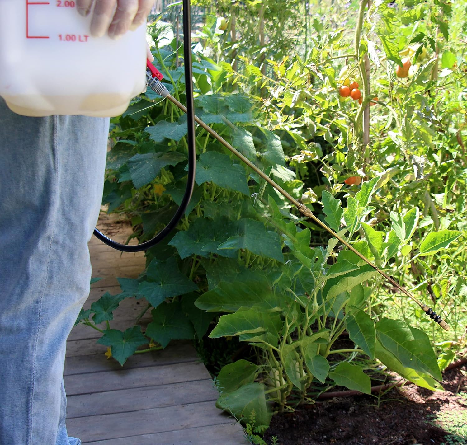 Detalle de TABOR TOOLS 1.3 Gallon Lawn and Garden Pump Sprayer (N50TA)