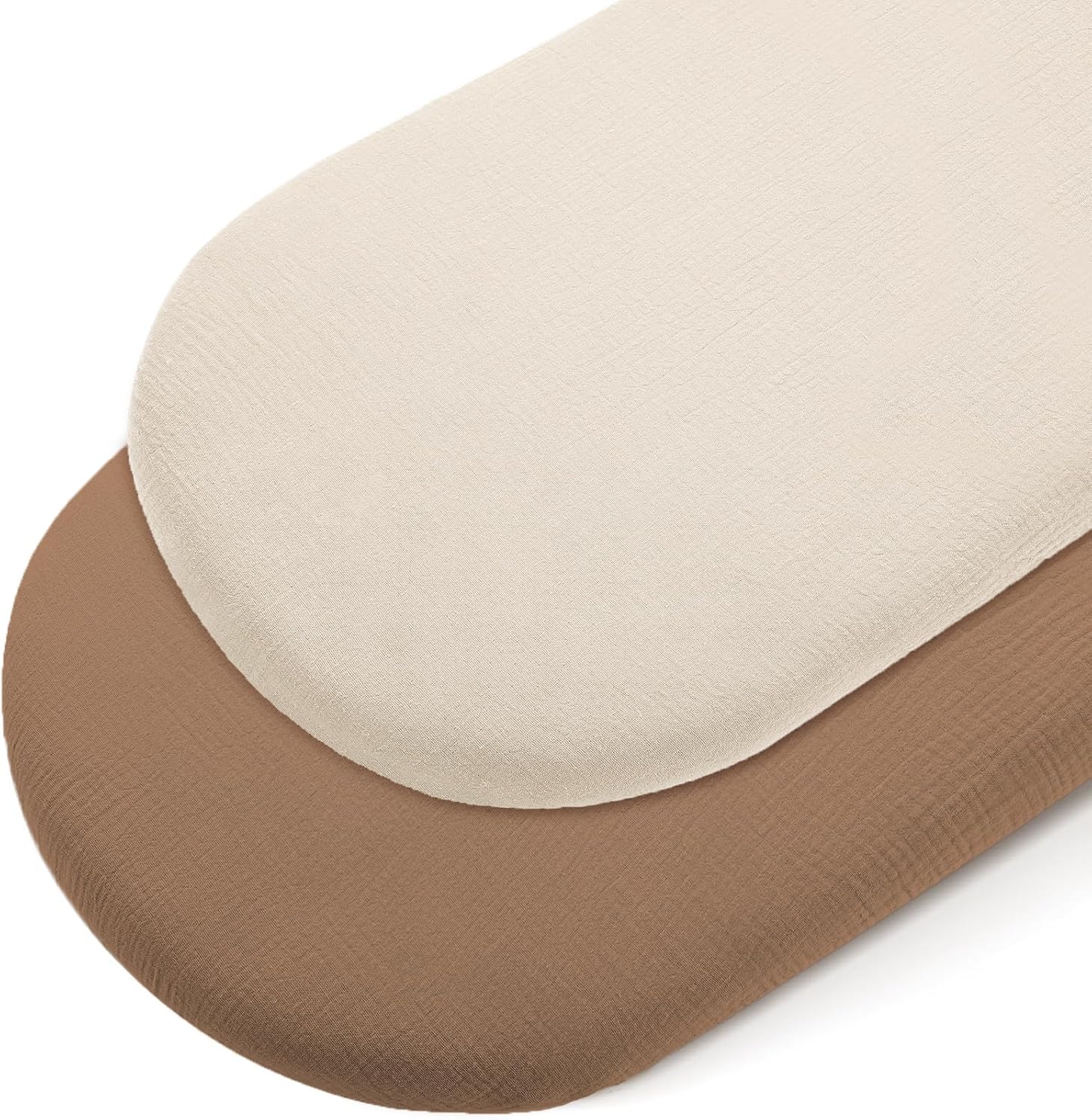 Detalle de Peepeemax Musselin Spannbettlaken 90x55 cm