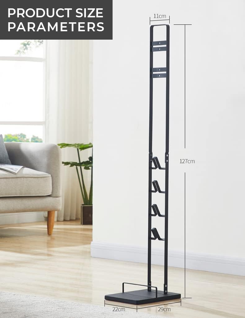 Detalle de Organizzatore Aspirapolvere Supporto Metallo 127 cm