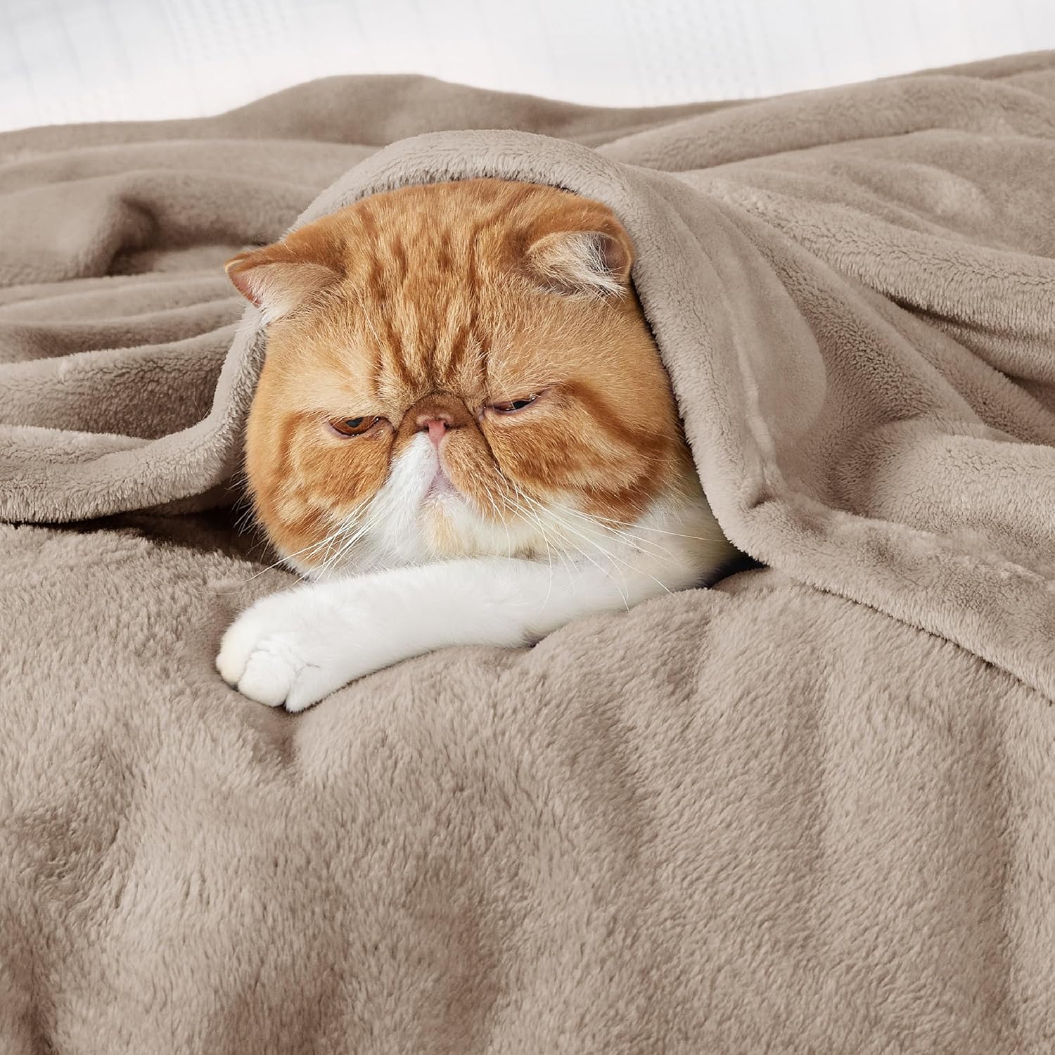 Detalle 2 de Bedsure fleece blanket King Size 270x230 cm