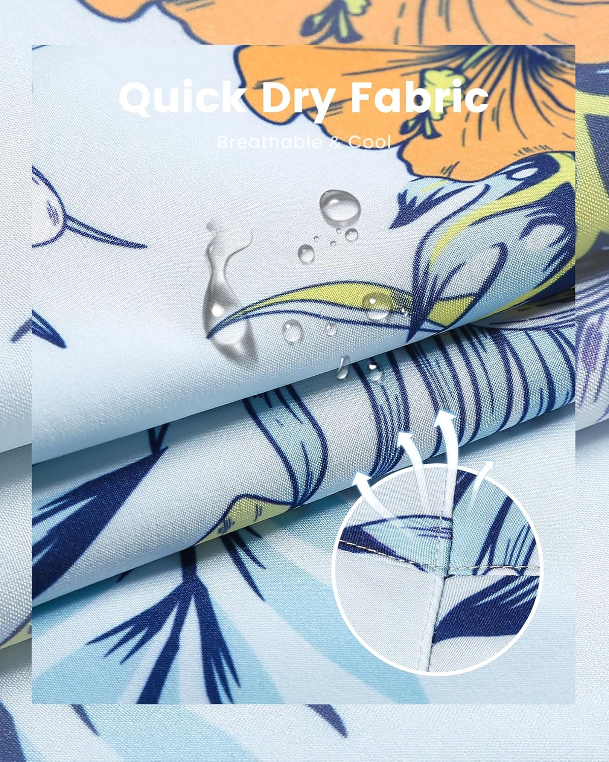 Thumbnail 1 de MaaMgic Men’s Swim Trunks with Compression Liner (7-Inch Inseam) — Quick-Dry Bathing Suit with Phone Pocket