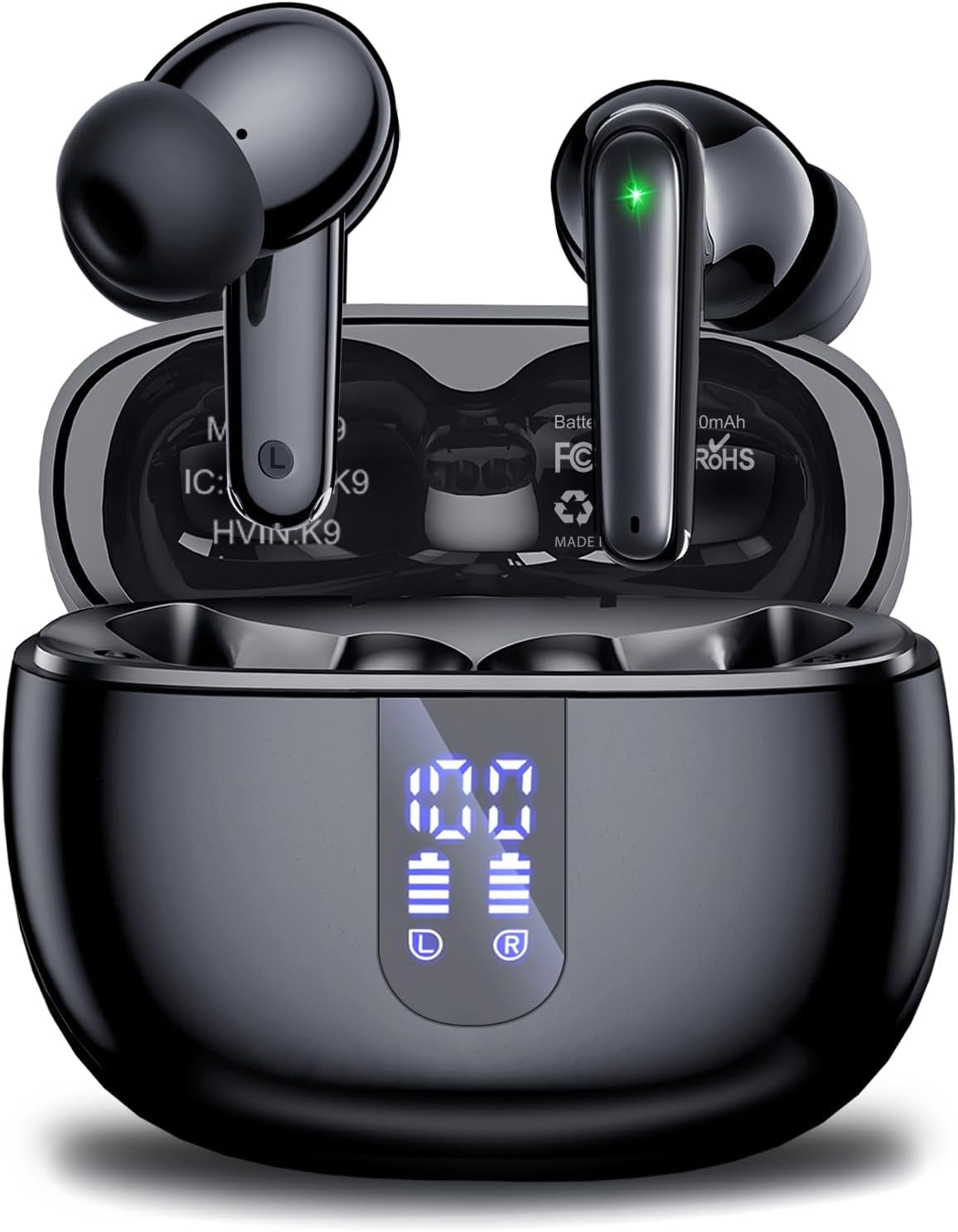Detalle de yideing K9 Écouteurs Bluetooth 5.3 40h