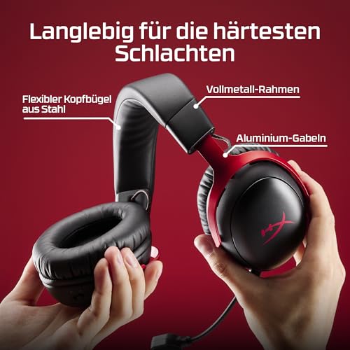 Thumbnail 7 de HyperX Cloud III S Wireless Gaming Headset – Bis zu 120 Stunden Akkulaufzeit