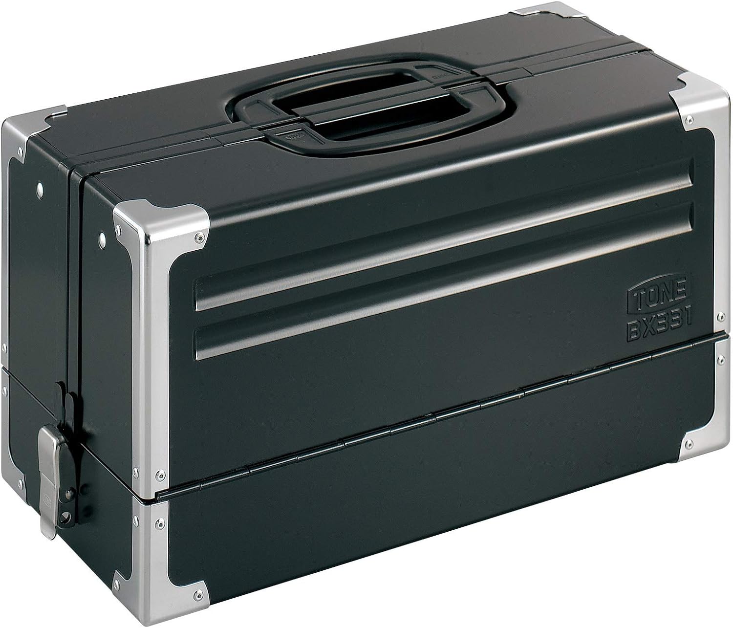 Detalle 2 de トネ TSS4331BK ツールセット 53点 12.7mm差込角・ブラック3段式メタルケース