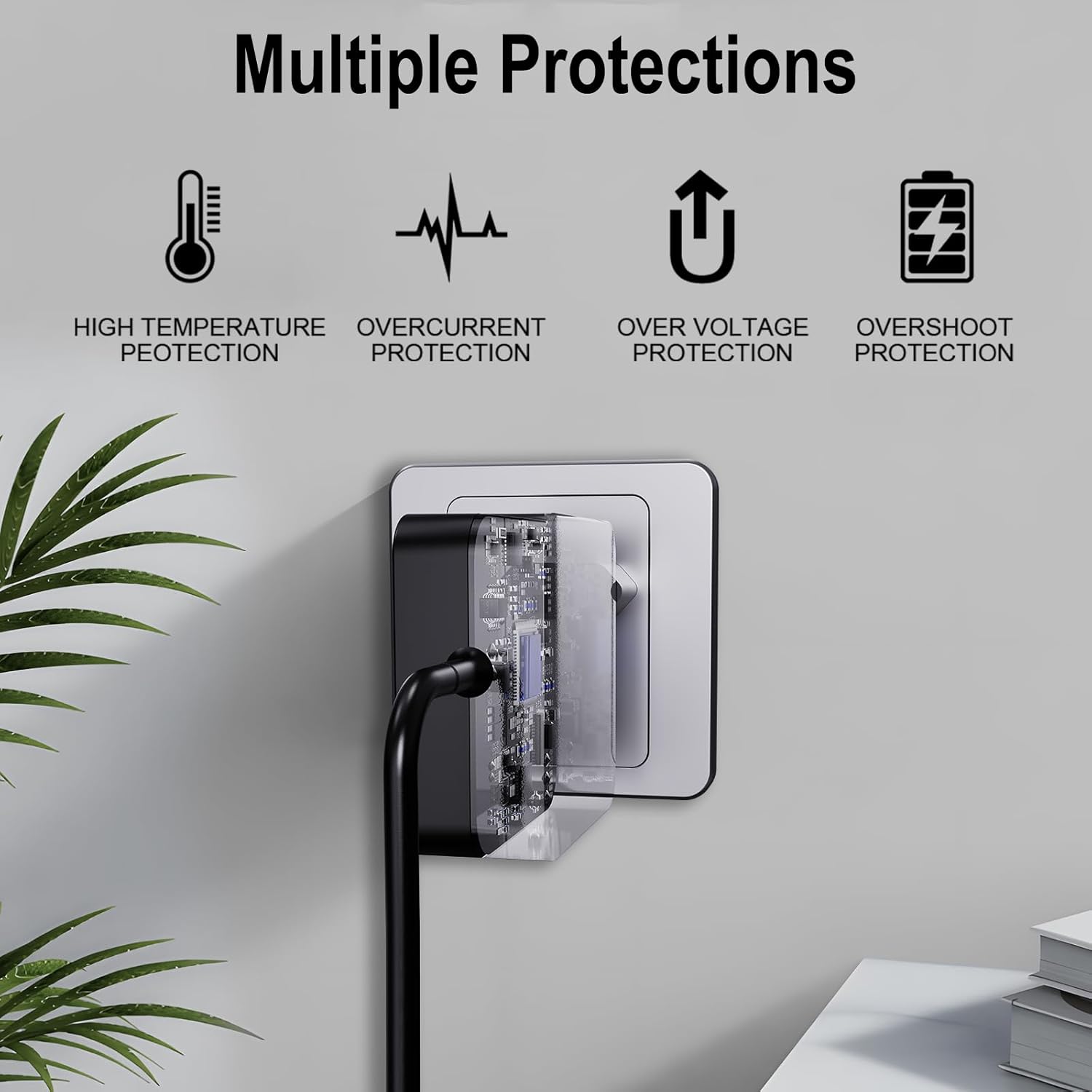 Thumbnail 5 de Chargeur USB-C PD 65 W pour Nintendo Switch 2, Steam Deck, ROG Ally et PC portables