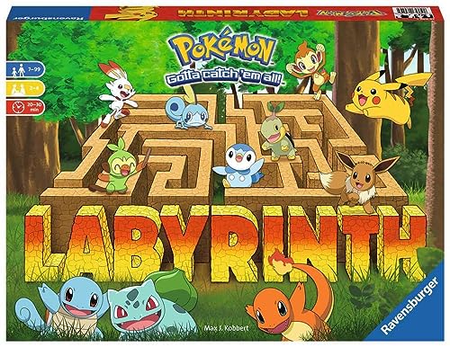 Detalle de Ravensburger Pokémon Labyrinth Strategy Maze Game