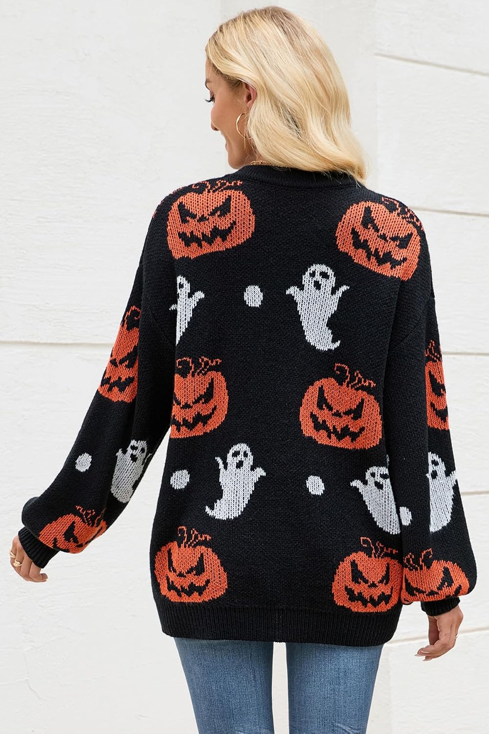 Detalle 2 de ZLIGXEA Women's Cardigan Sweater, Sizes S-XL