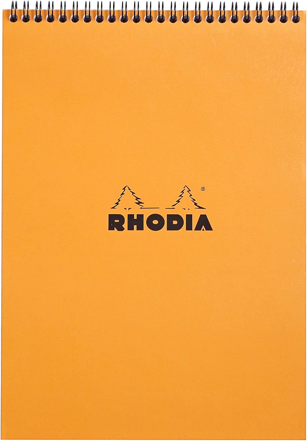 Thumbnail 5 de RHODIA 16501C Bloc-notes à spirale orange (A5) – 80 feuilles détachables, papier Clairefontaine 80 g/m²