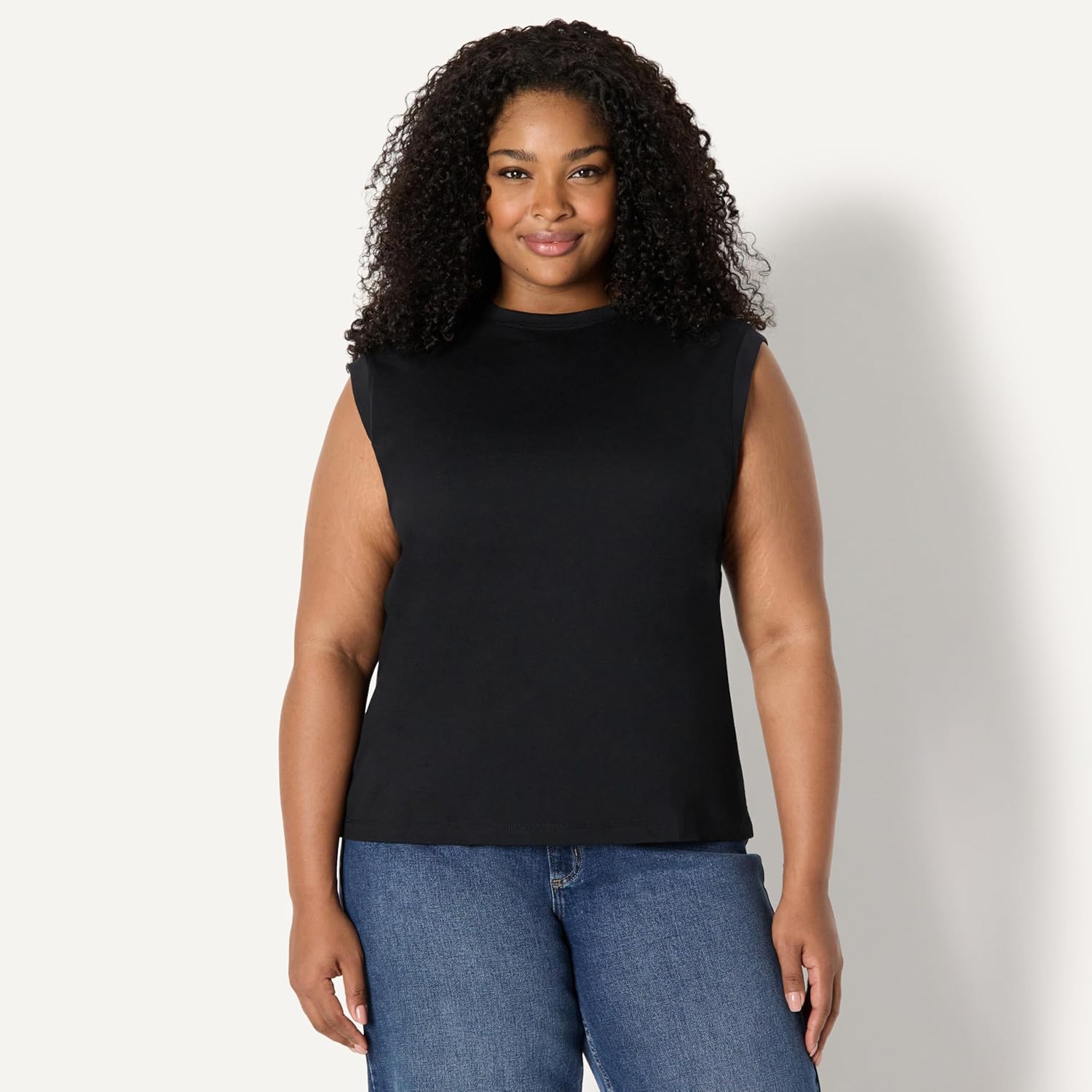 Thumbnail 5 de Amazon Essentials Damen Relaxed-Fit Muscle T-Shirt aus Baumwolle