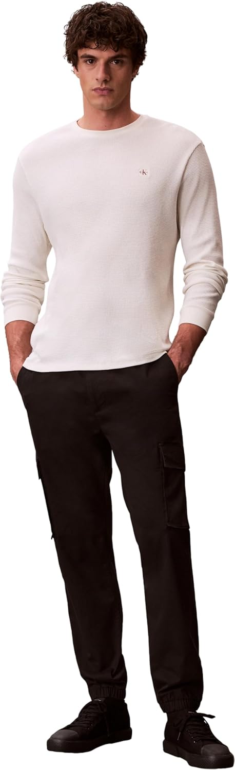 Detalle 2 de Calvin Klein Pantalon Cargo Homme – Skinny Fit en coton confortable
