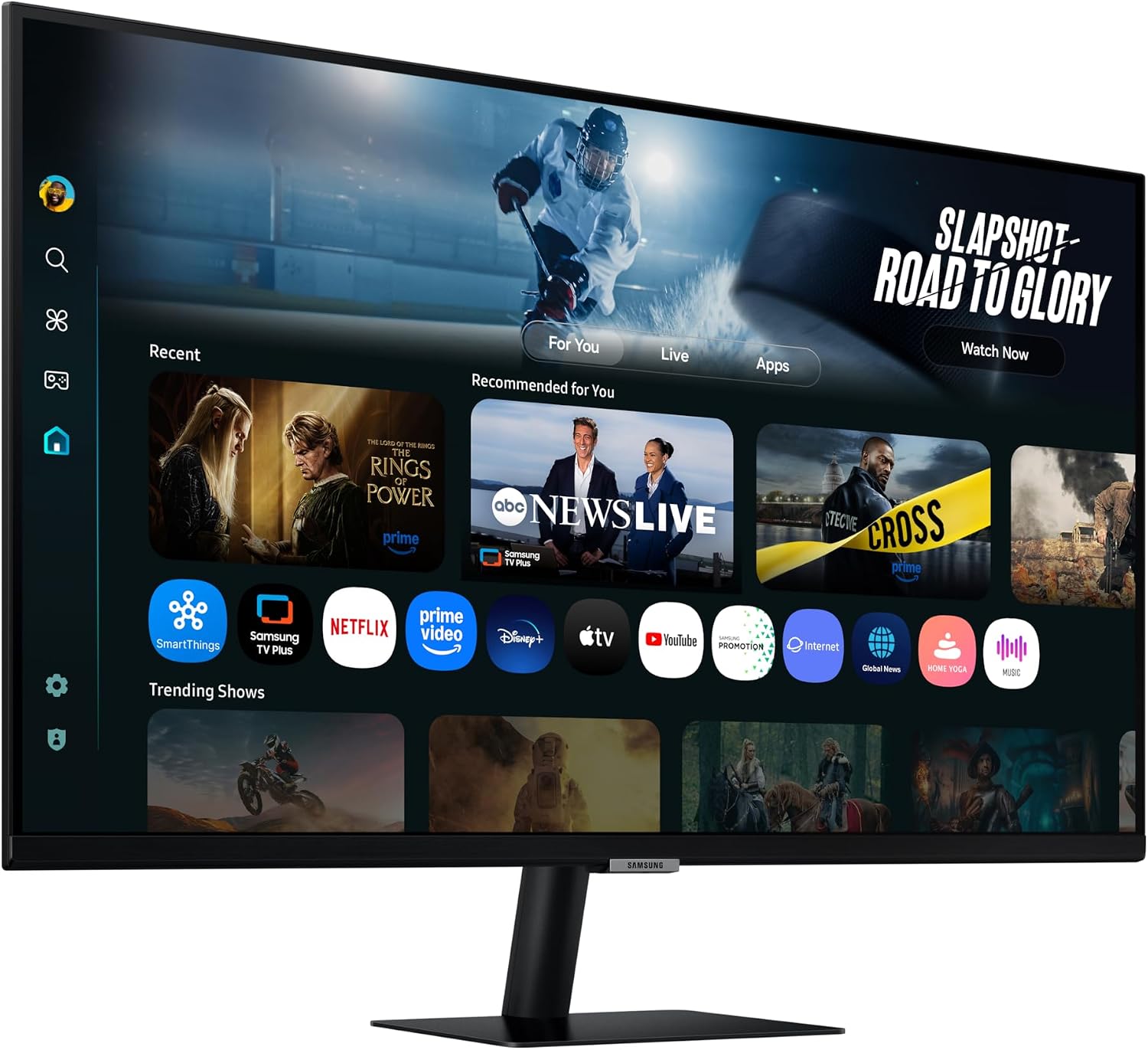 Thumbnail 4 de Samsung LS32FM702UUXXU 32-inch 4K smart monitor