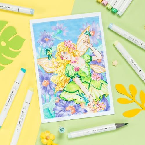 Thumbnail 5 de Ohuhu Marqueurs 24 couleurs, pinceau et burin ⚙️