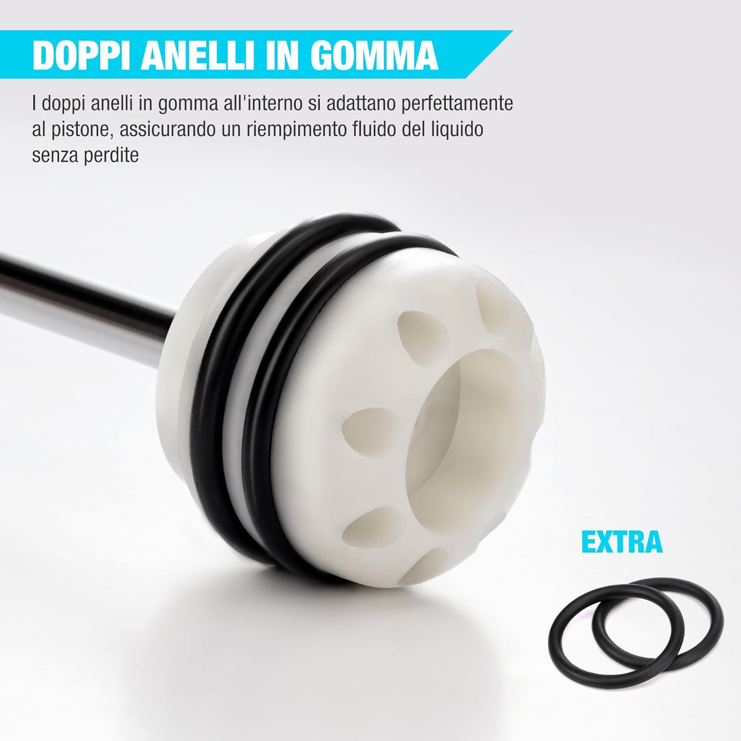 Thumbnail 2 de DURATECH Siringa per Olio da 500 ml: estrazione olio motore con tubo prolunga