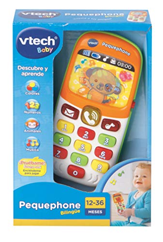 Thumbnail 3 de VTech Pequephone Bilingüe 🌈 - Juguete Infantil Interactivo