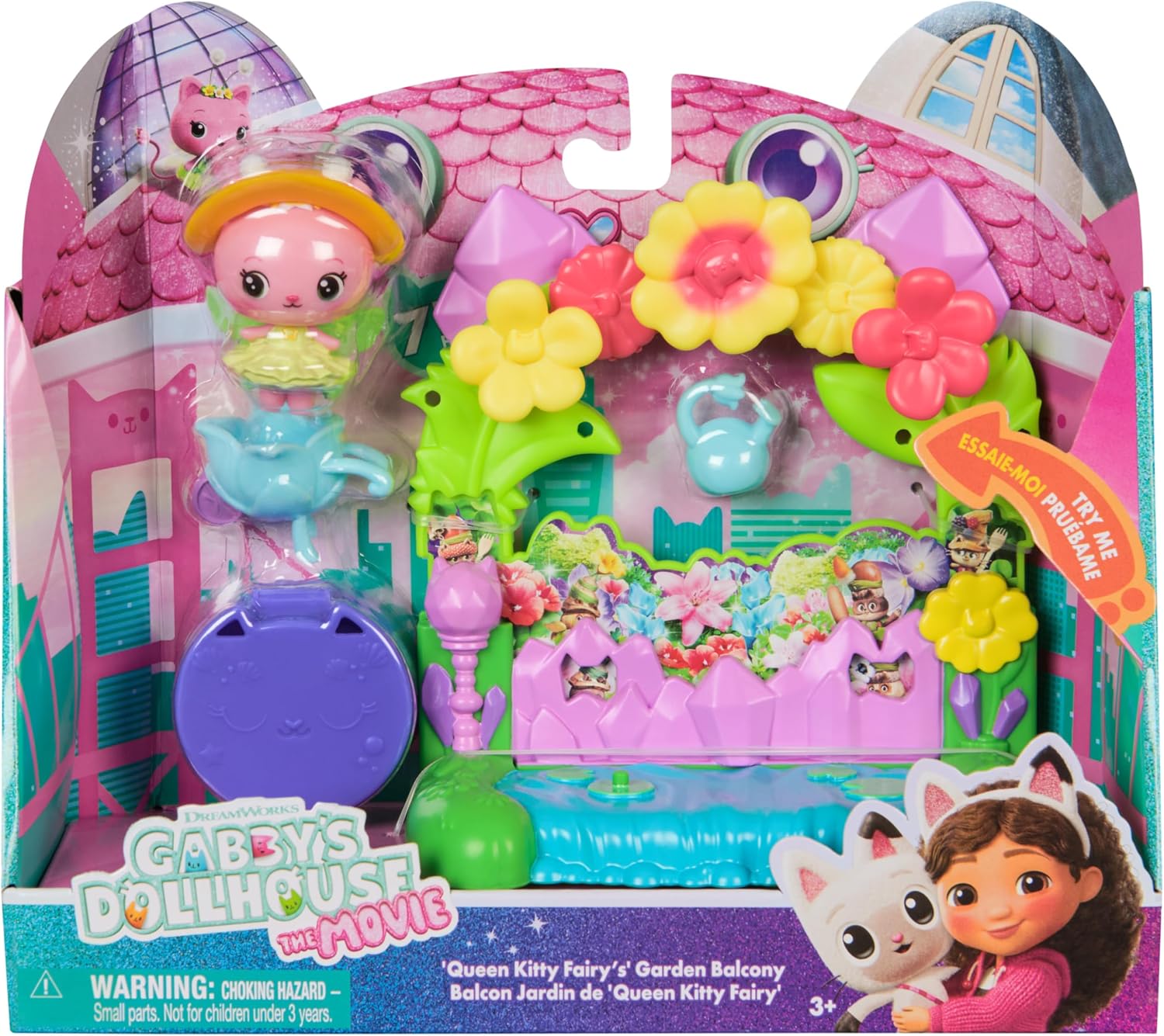 Detalle 1 de DreamWorks Gabby’s Dollhouse Fairy Garden