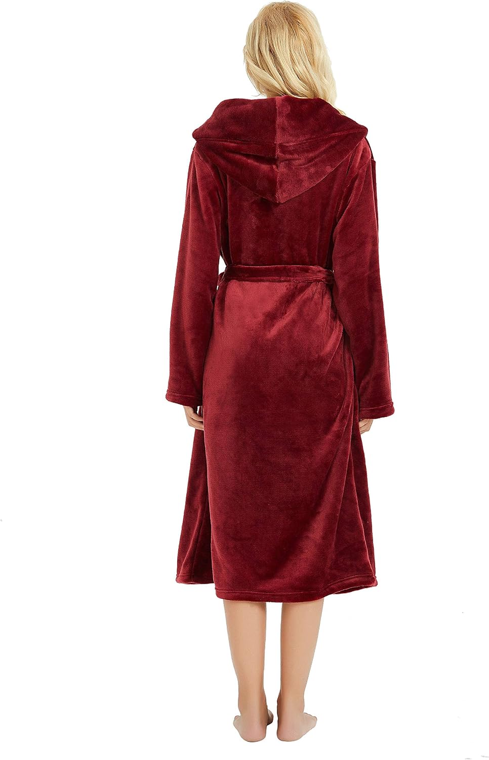 Thumbnail 4 de HEARTNICE Damen Fleece Bademantel Kapuze