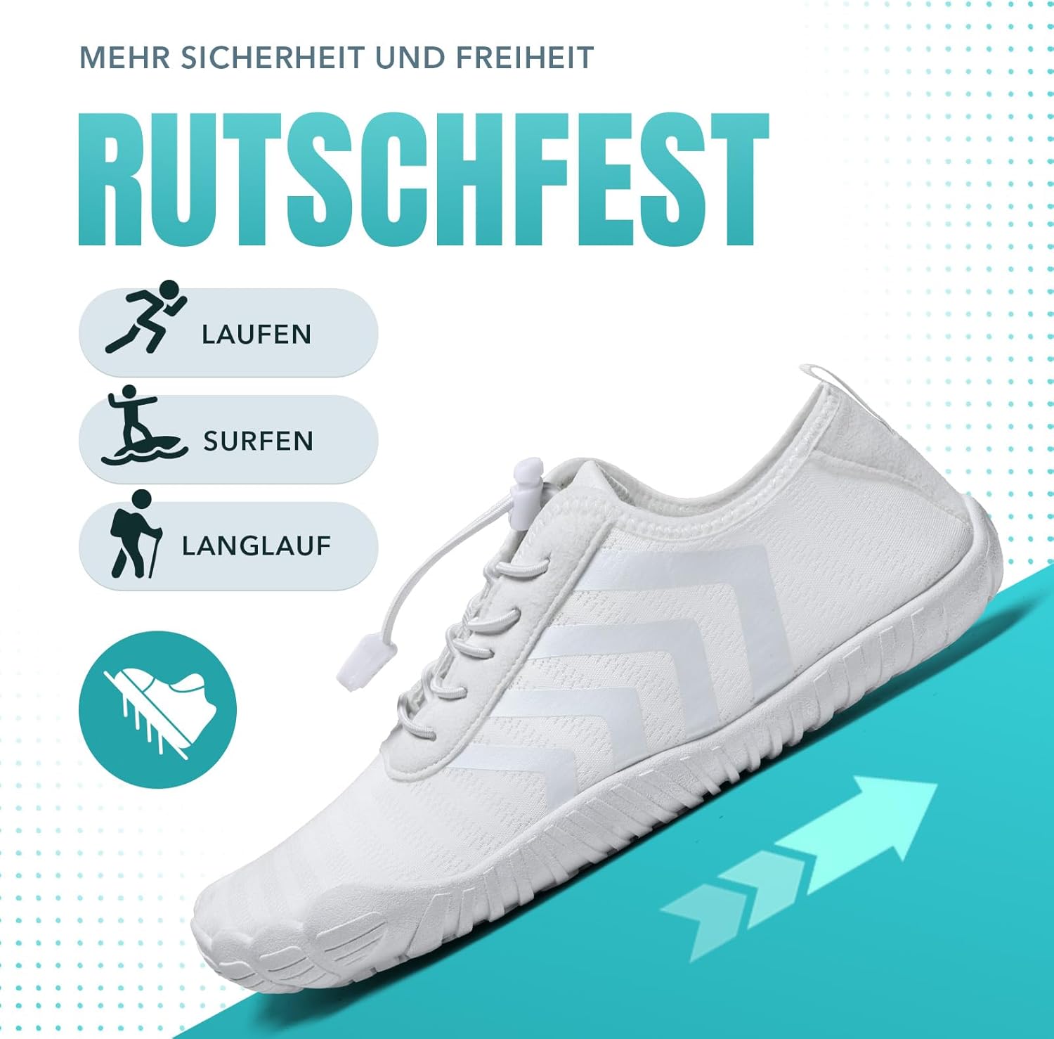Thumbnail 2 de Torotto Barfußschuhe Fitnessschuhe für Herren & Damen – atmungsaktiv, schnell trocknend, Zero-Drop