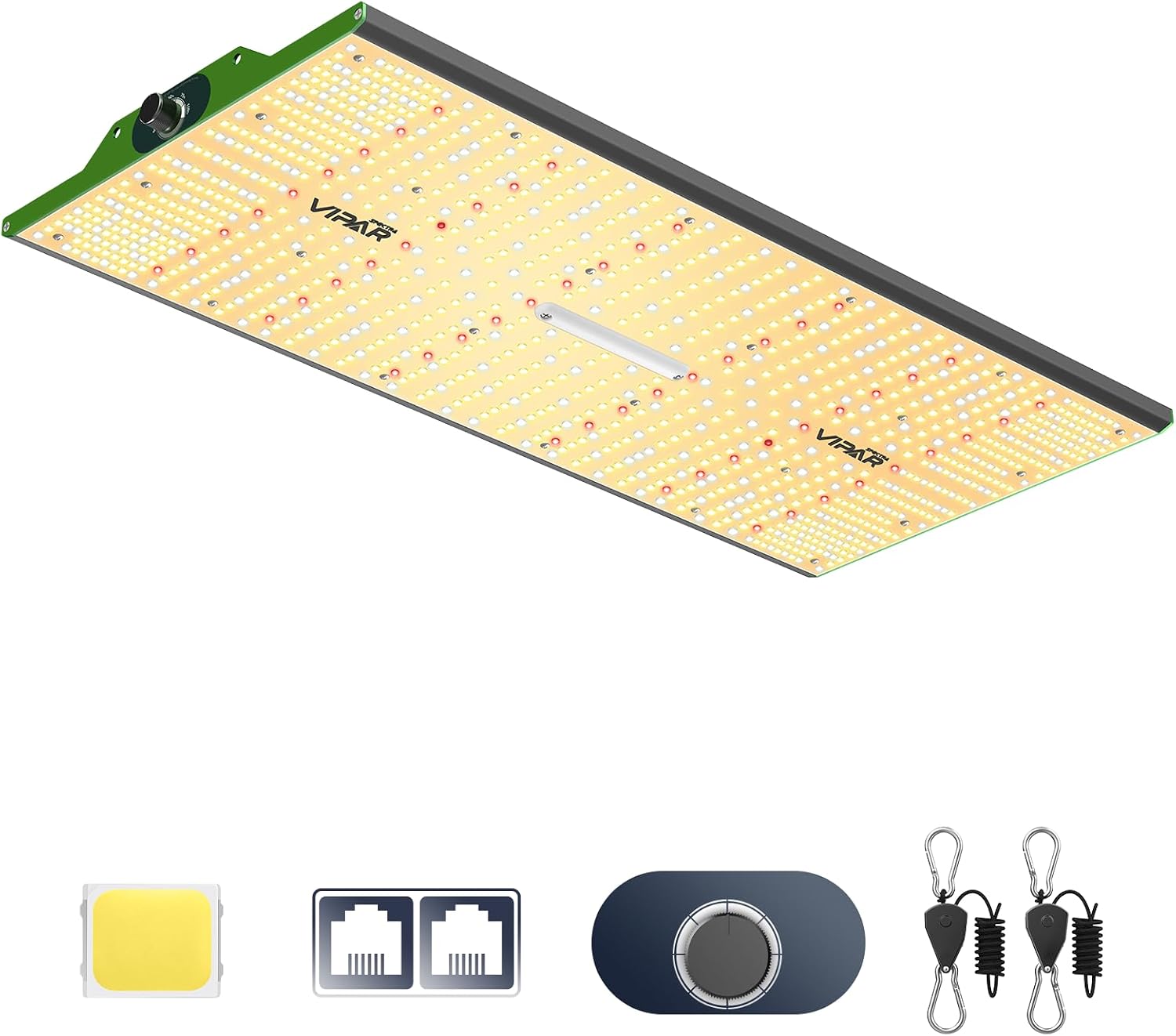 Detalle 2 de VIPARSPECTRA P2000 250W Full-Spectrum LED Grow Light with Dimming