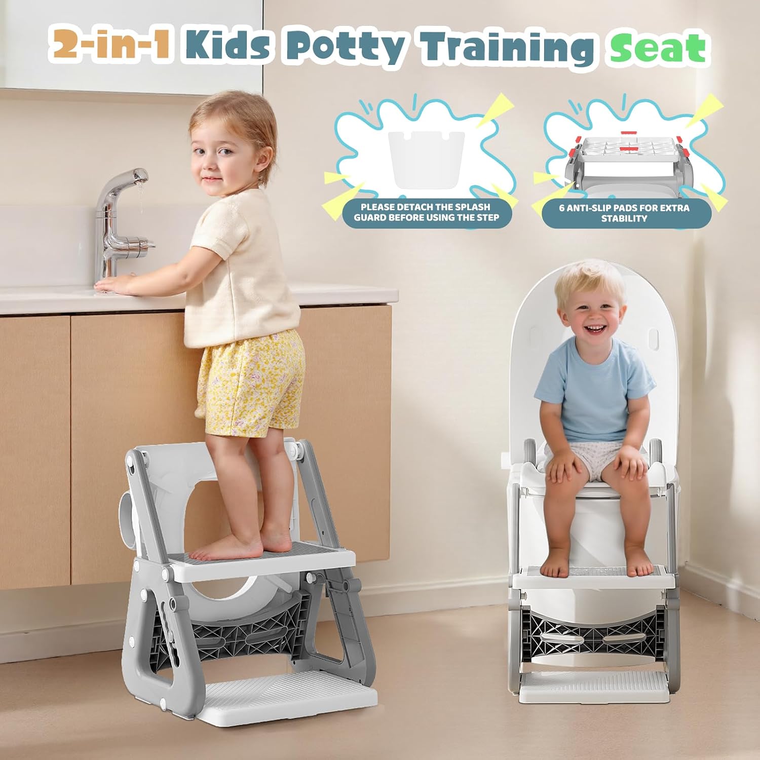 Thumbnail 1 de Potty Training Toilet Seat 2-in-1 🚽