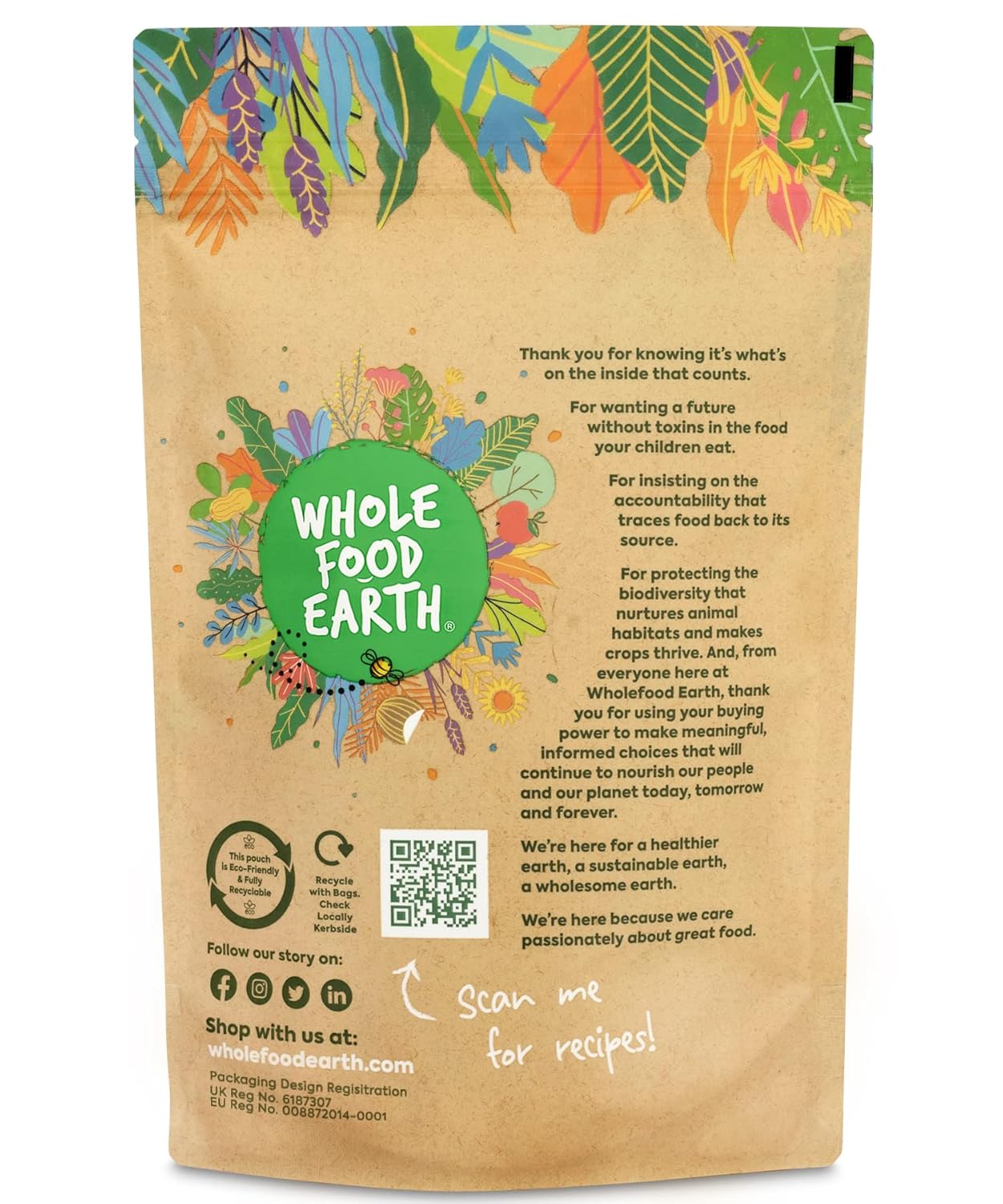 Thumbnail 2 de Wholefood Earth Organic Quinoa Grain 2 kg