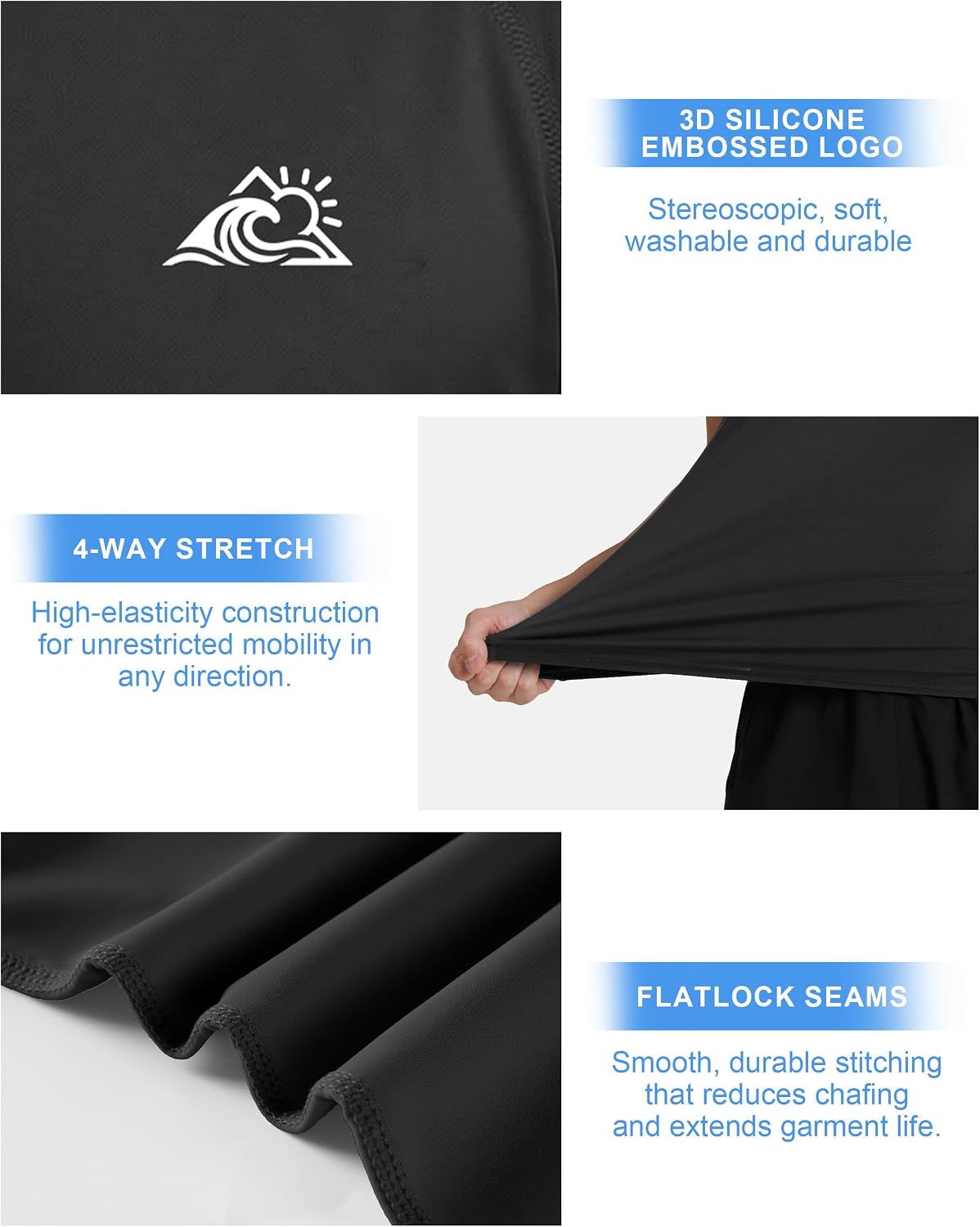 Detalle 1 de Twekfish Men's Rash Guard, 100% Polyester