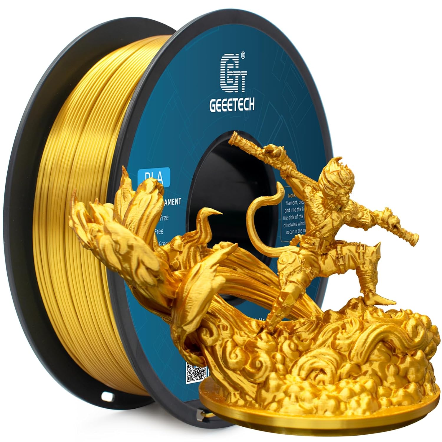 GEEETECH PLA Filament Silk Gold 1,75 mm