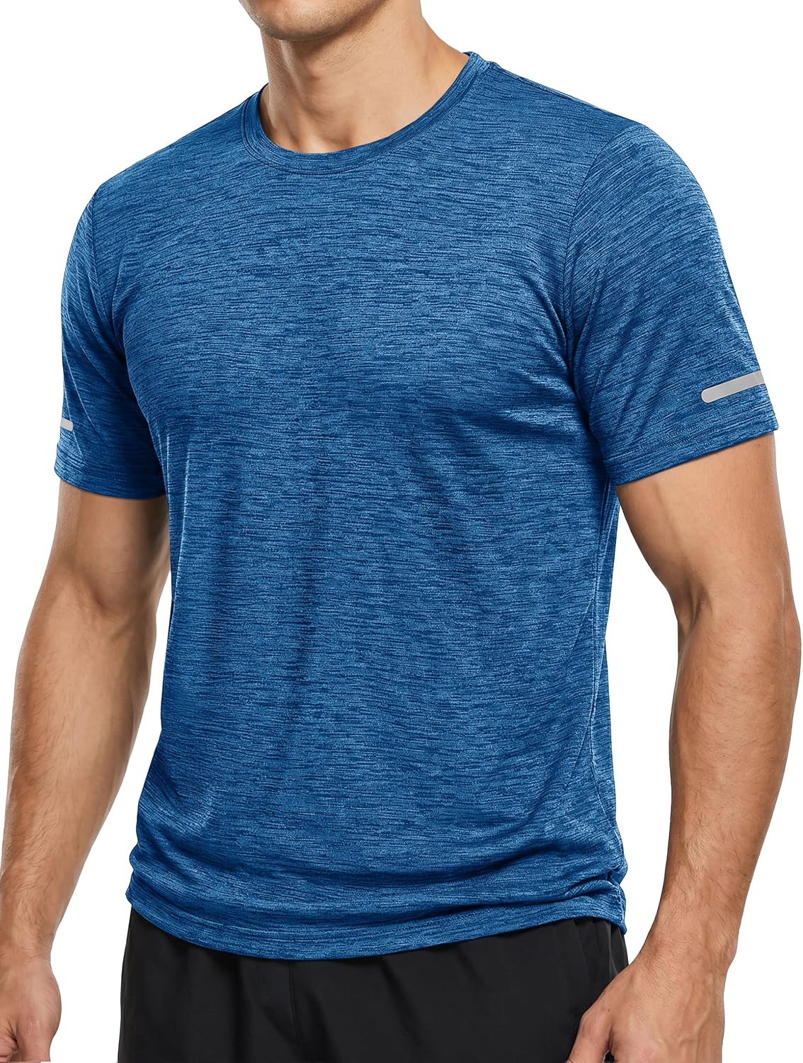 Thumbnail 1 de KEFITEVD Funktionsshirt Herren – Schnelltrocknend, Atmungsaktiv und Reflektierende Streifen