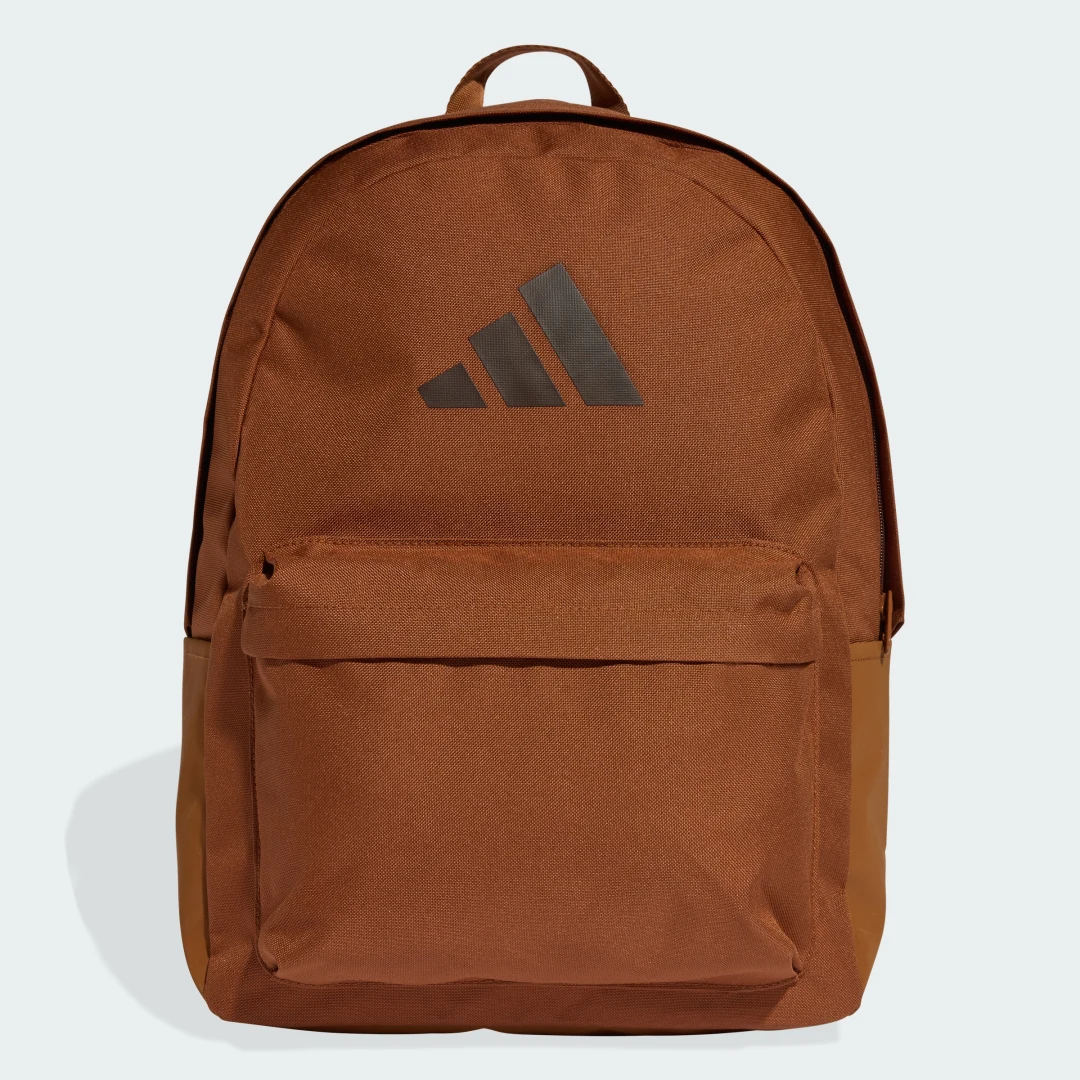 Detalle de Mochila Classic 3 Bar Logo de Adidas — estilo clásico y utilidad diaria