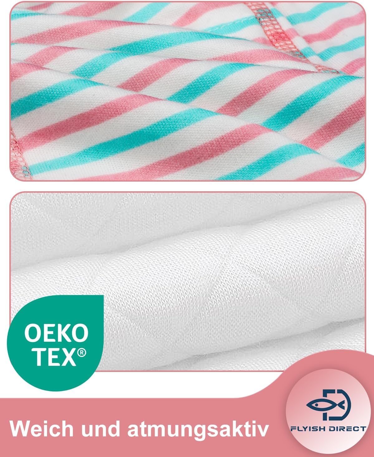 Thumbnail 1 de Flyish Training Hosen-Set 6er-Pack – 100% Baumwolle, Töpfchentraining für Kleinkinder (2T–6T), Tiermuster