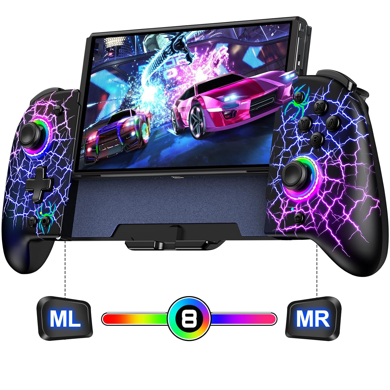 Detalle de Coogamefly Switch Controller Wireless 1000 mAh
