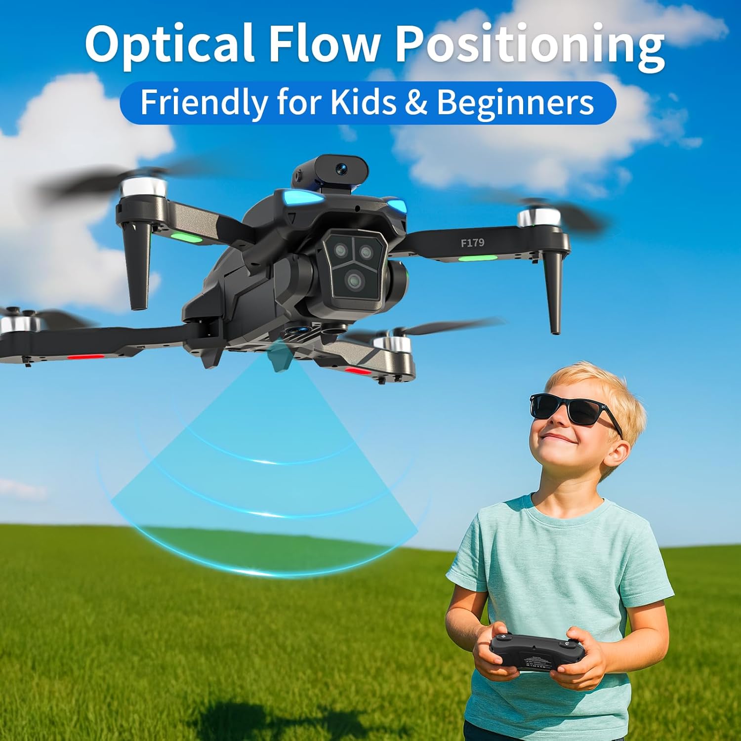 Thumbnail 1 de Dron Plegable Cámara 1080P con pantalla 2,8" 16 min