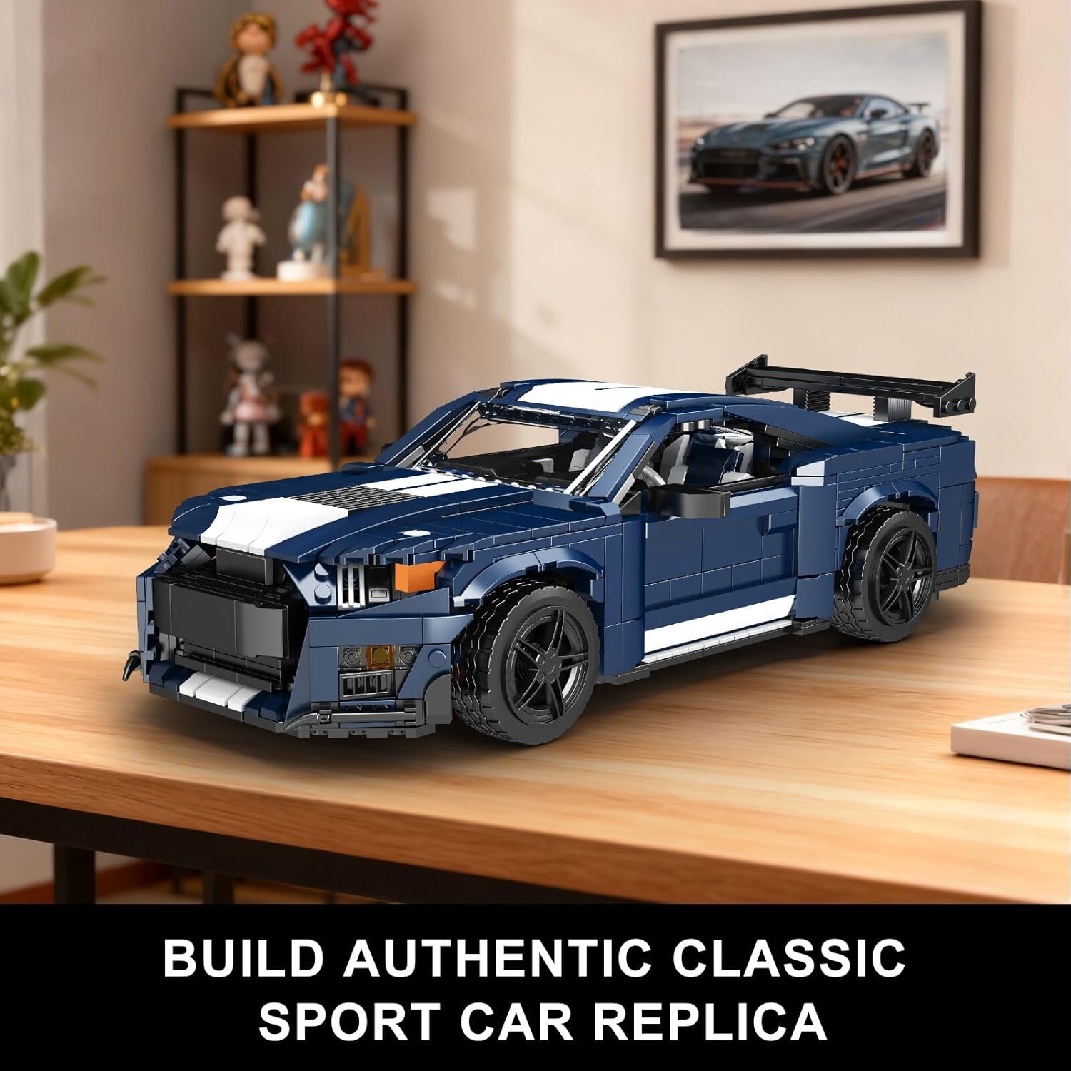Thumbnail 1 de Mould King 10208 – Kit de construction de muscle car technique (1556 pièces), modèle classique à monter