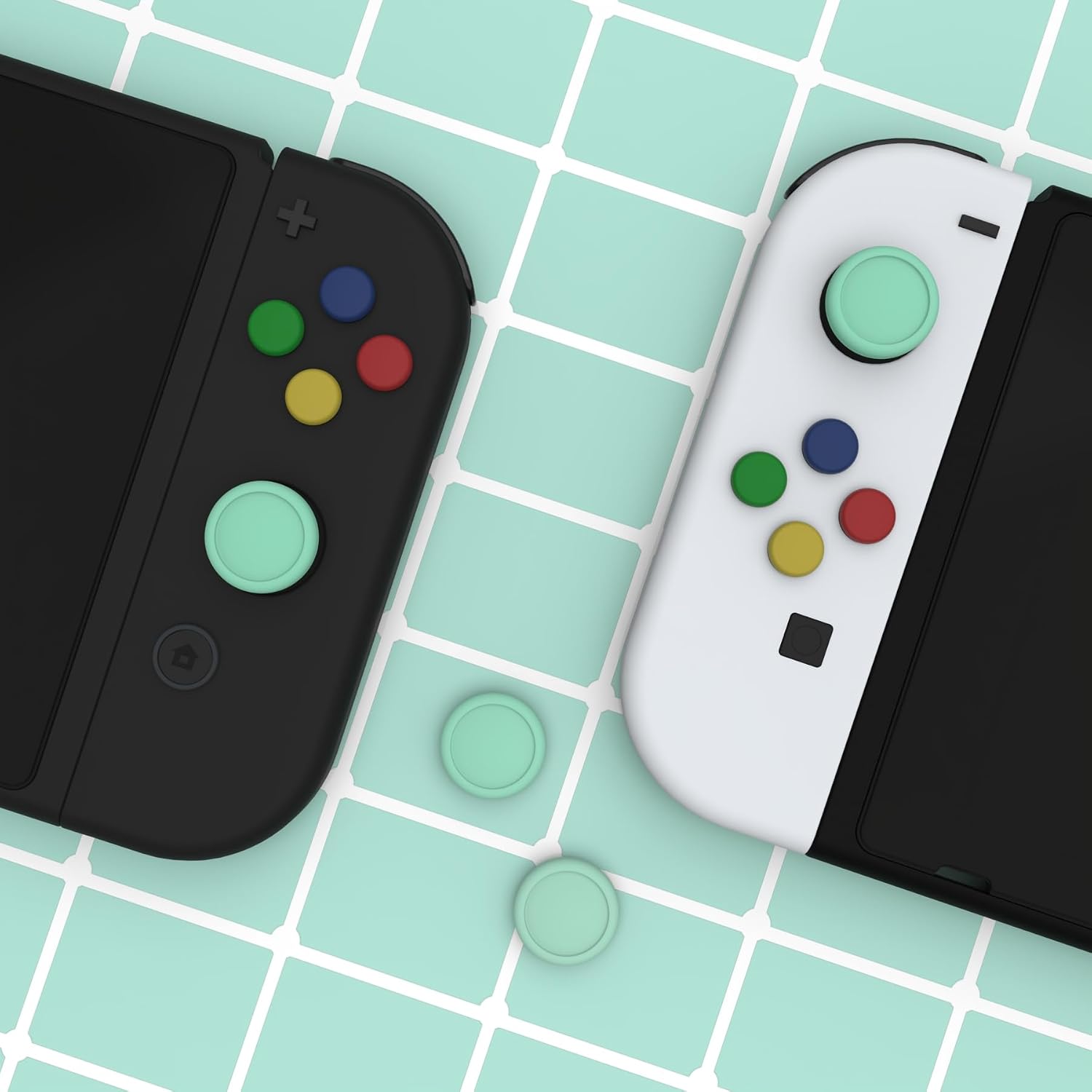 Detalle de eXtremeRate PlayVital thumb grip caps