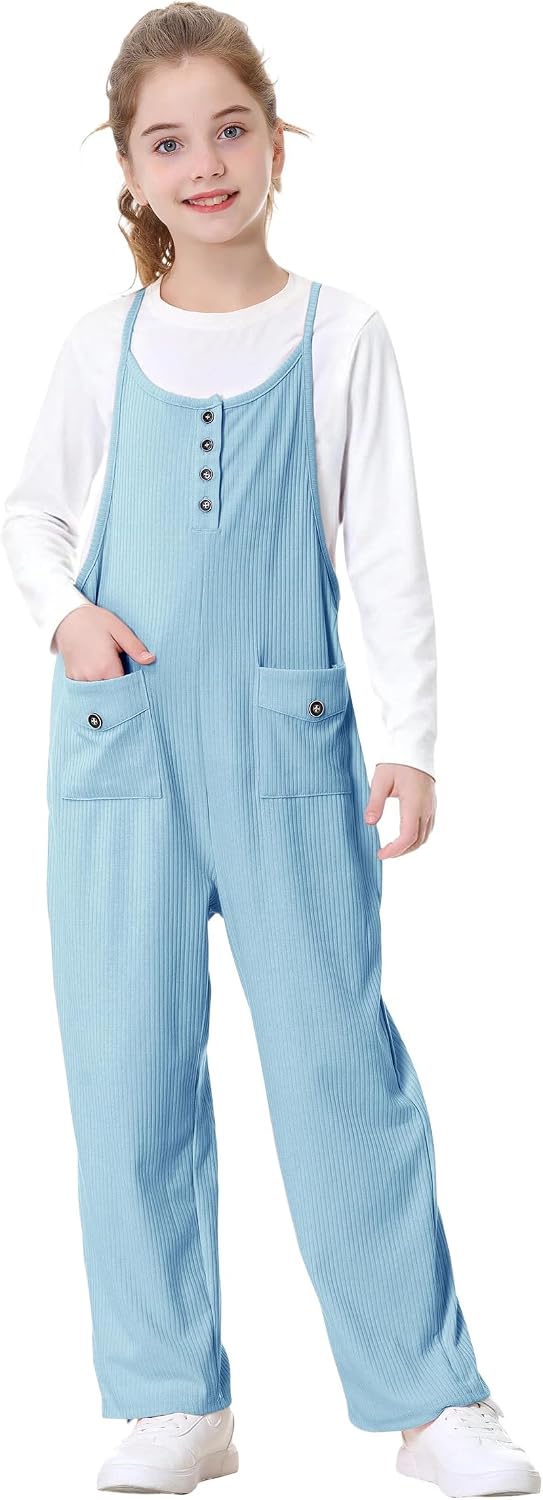 Detalle de Rolanko Mädchen Jumpsuit Ärmellos