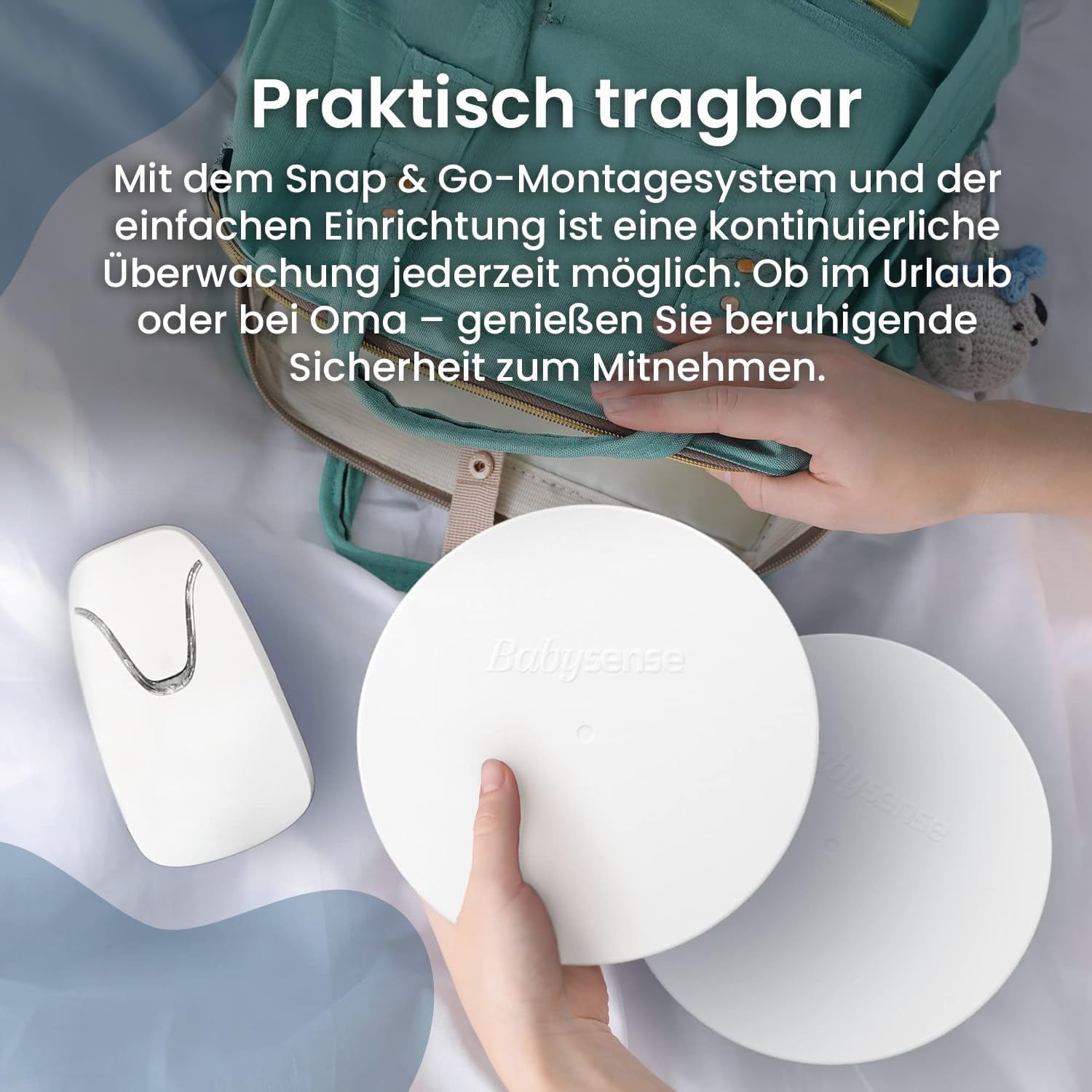 Thumbnail 6 de Babysense Baby-Atembewegungsmonitor 2 Matten