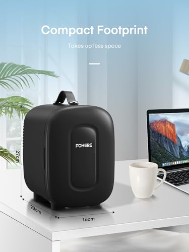 Thumbnail 6 de FOHERE Mini Fridge Portable 5L: Quiet 12V/240V Cooler & Warmer for Home, Office, Car