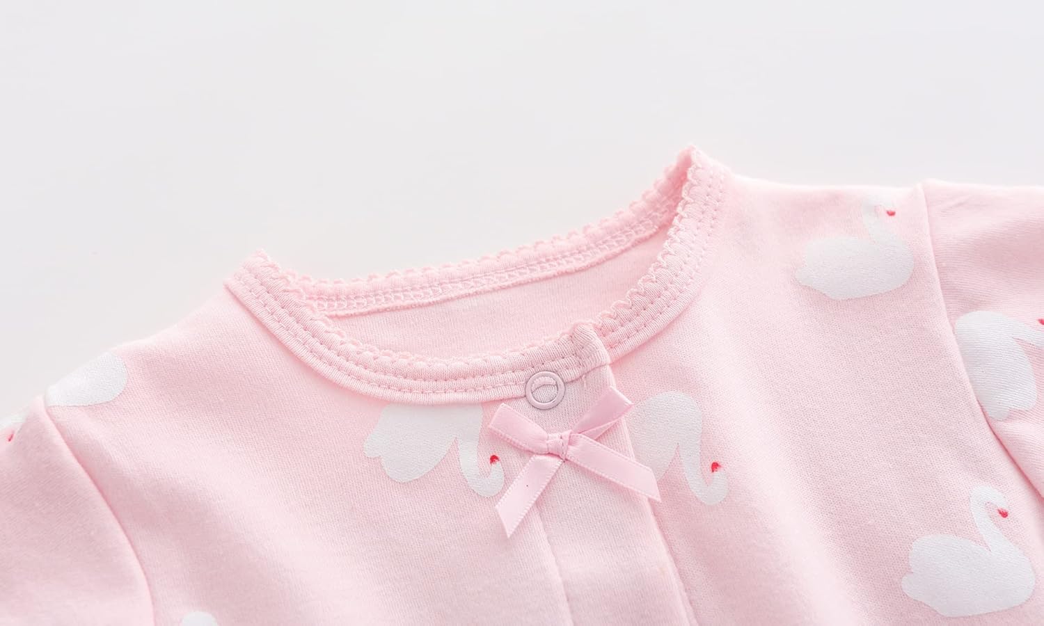 Thumbnail 2 de KIDDLETOWN Organic Cotton Long Sleeve Romper for Baby Girls (0–3 Months)