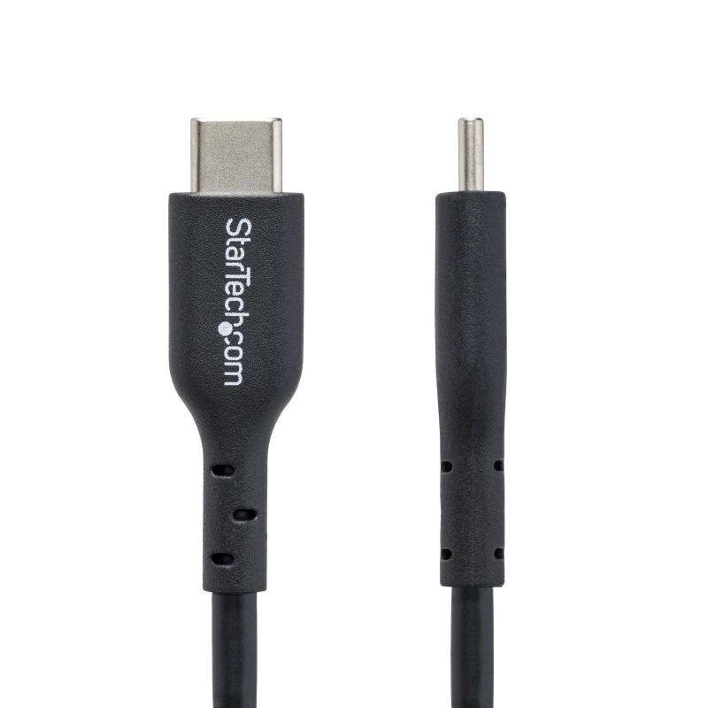 Detalle de StarTech Cable de Carga USB-C de 3 m PD 60W 3A Macho a Macho Gris