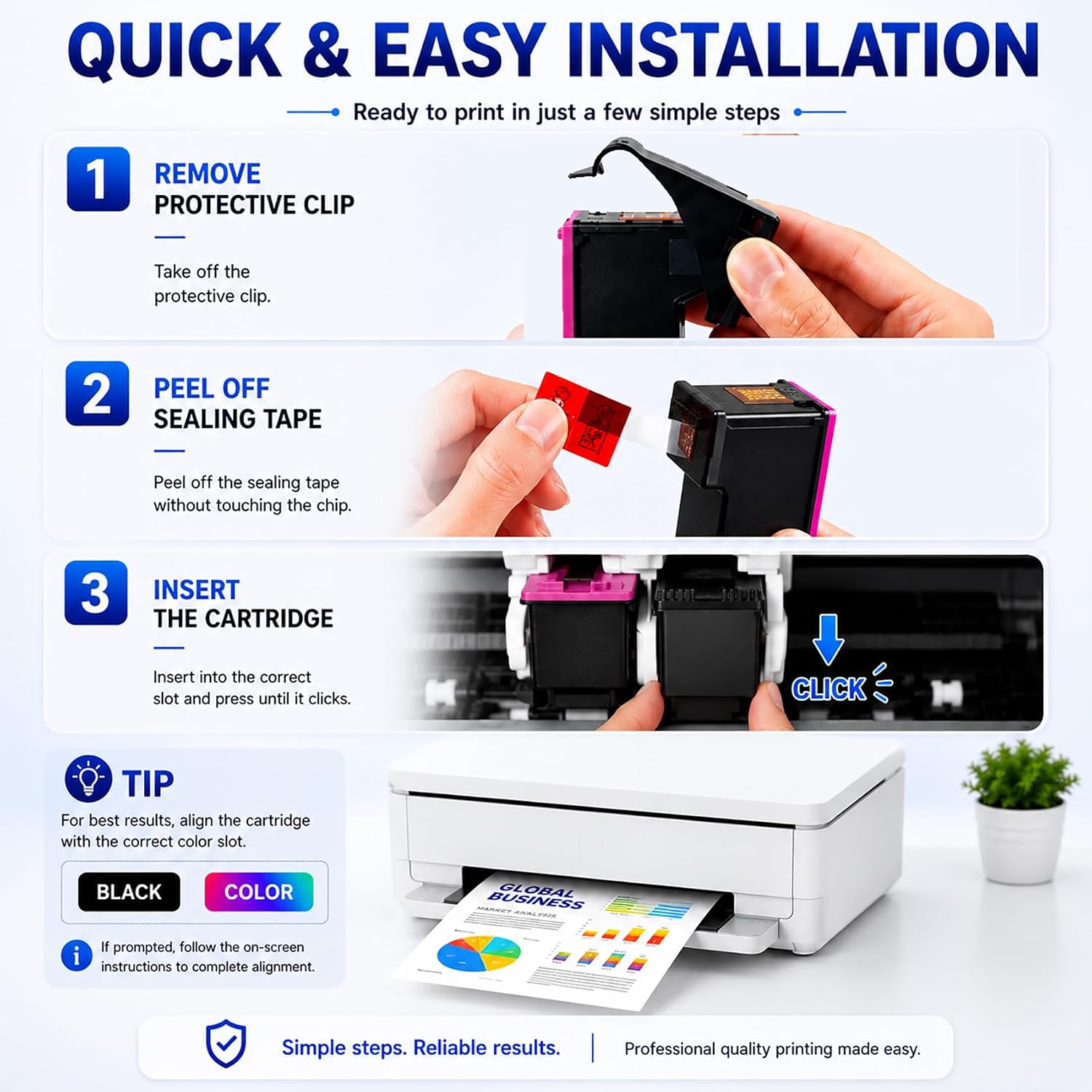 Detalle de Compatible Ink Cartridges 68XL