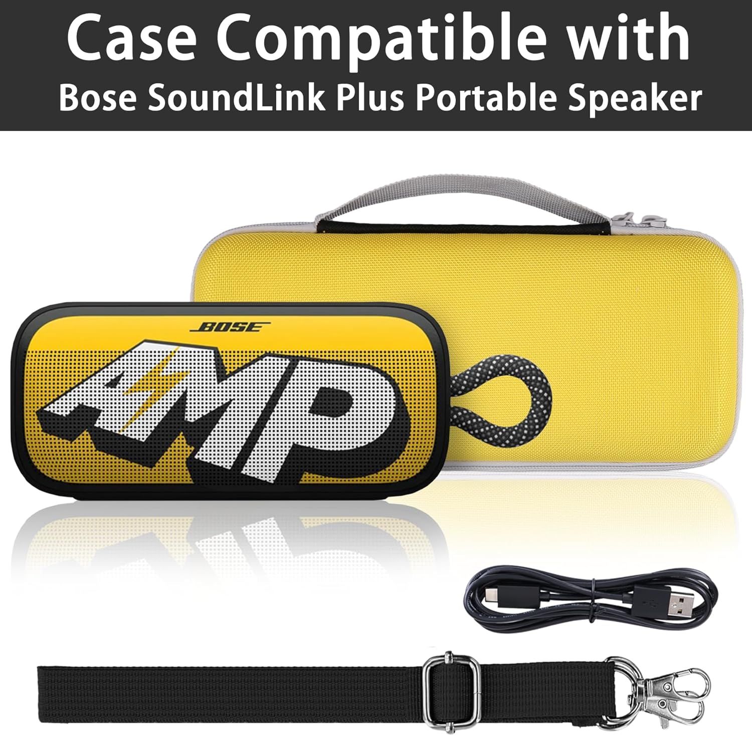 Detalle 2 de Bose SoundLink Plus hard travel case with strap