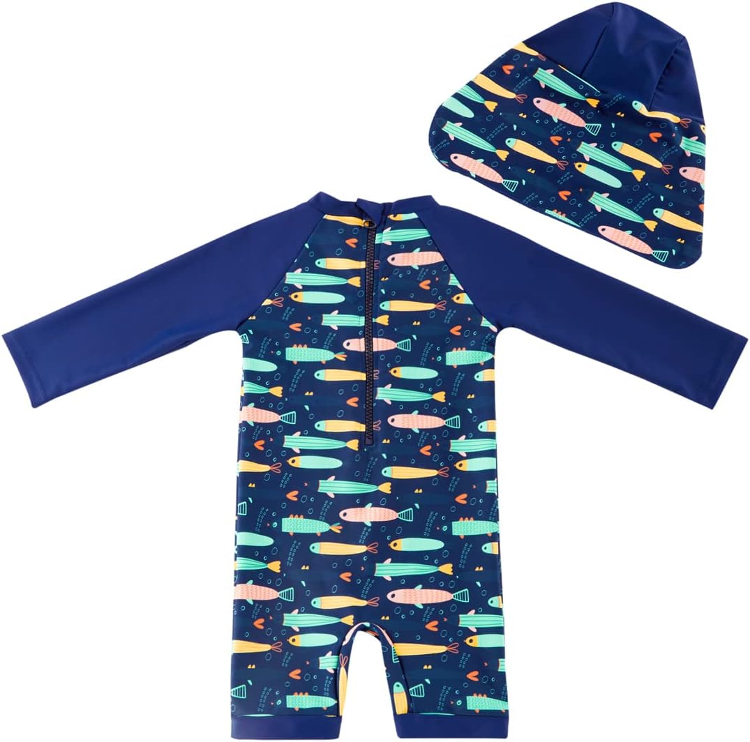 Thumbnail 1 de UMELOK Baby Badeanzug mit Sonnenhut UV-Schutz (UPF 50+)