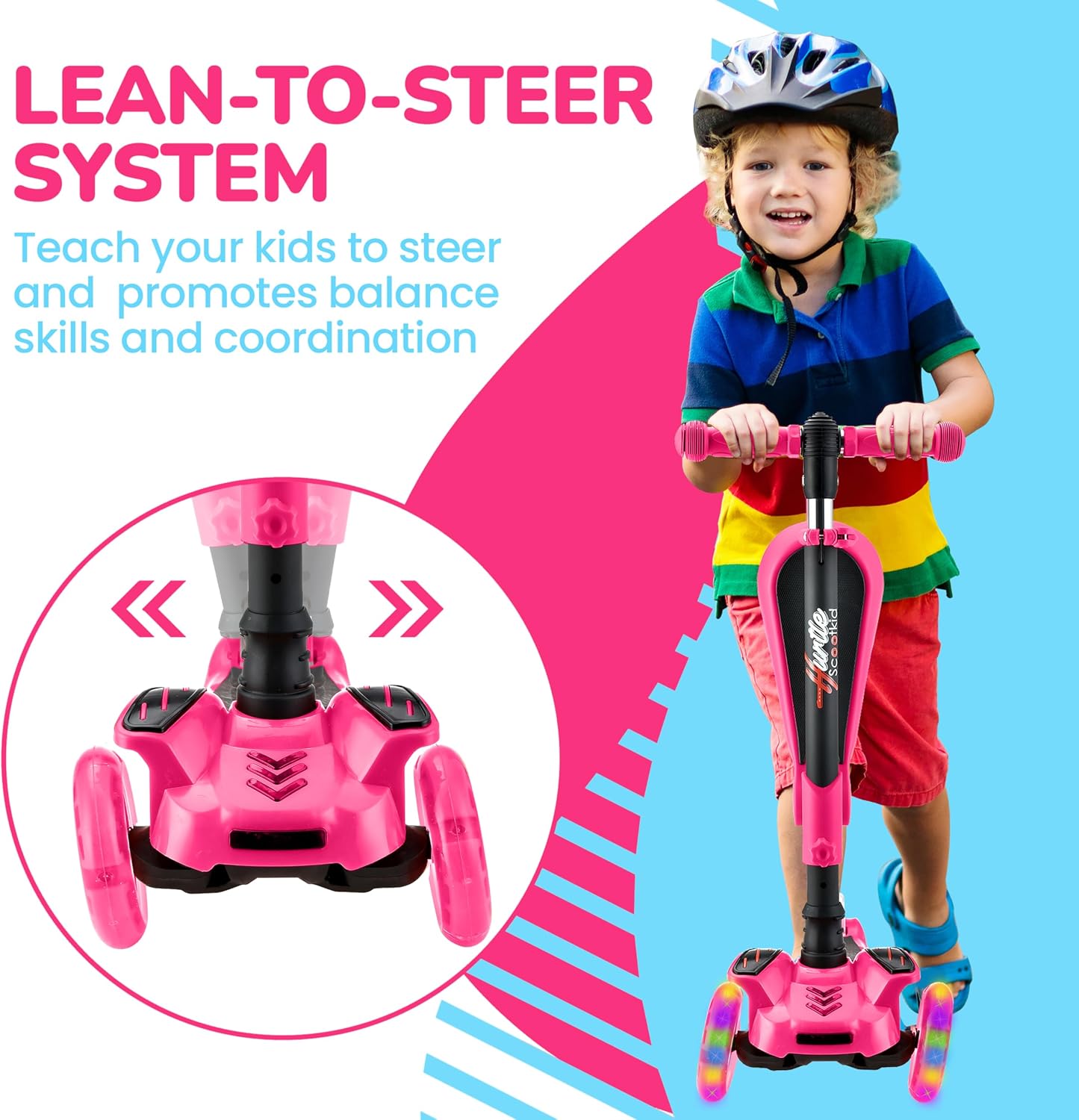 Thumbnail 6 de Hurtle 3-Wheeled Scooter Ages 1-14 🛴