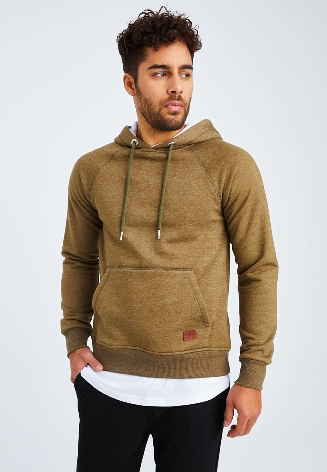 Thumbnail 5 de Leif Nelson LN8153 pull à capuche basique manches longues pour homme