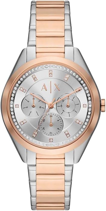 Thumbnail 4 de Montre Armani Exchange pour femmes — élégance rosée et mouvement quartz multifonction