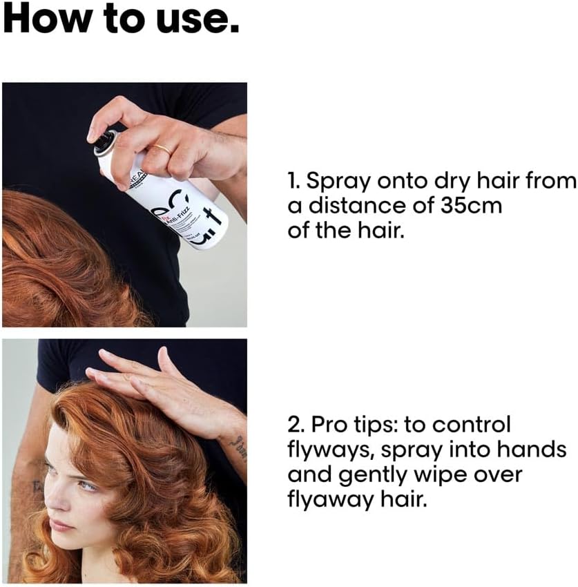 Detalle de L'Oréal Professionnel Tecni.ART Fix Anti-Frizz Fixing Hairspray (250ml) – All Hair Types