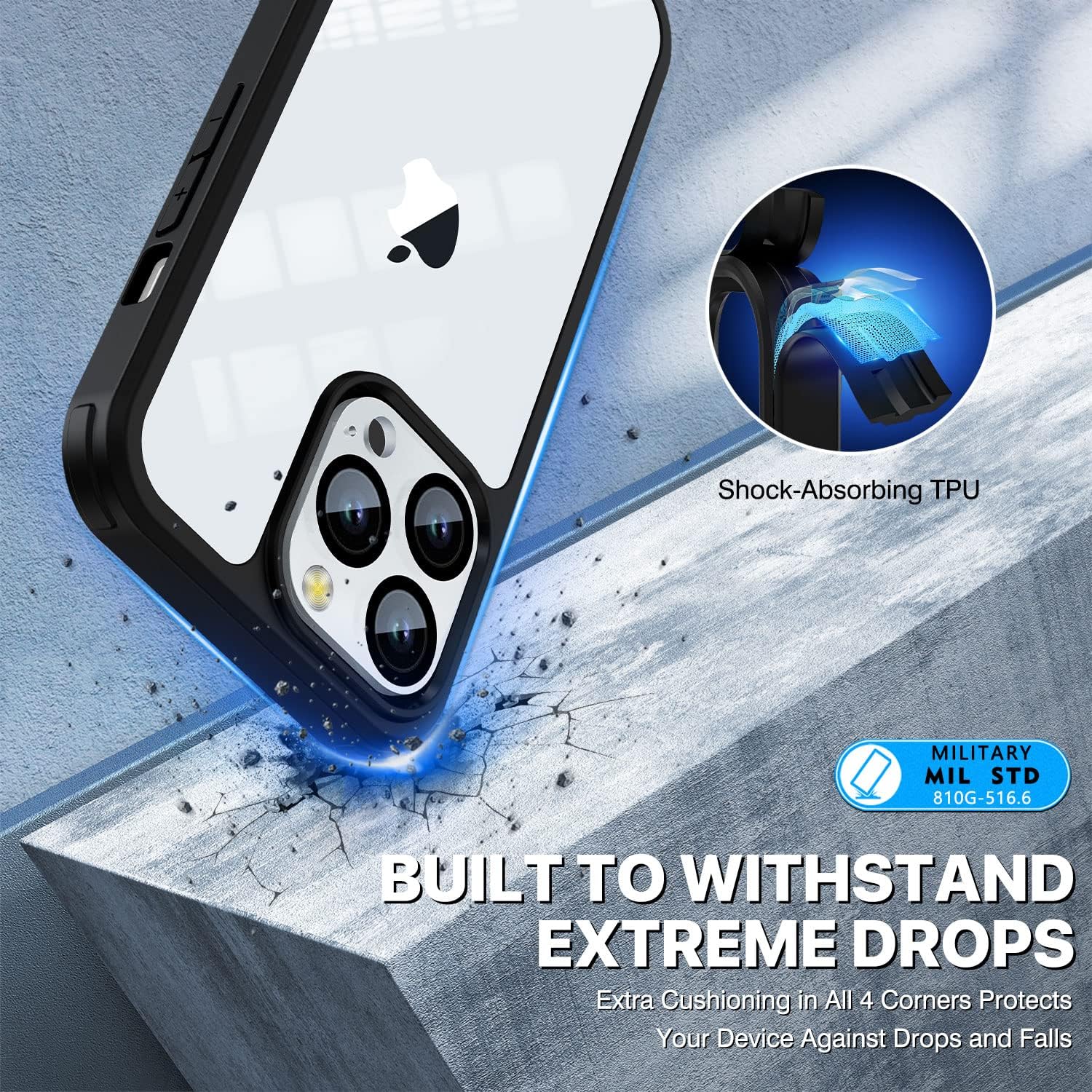 Detalle 1 de CENHUFO iPhone 14 Pro case with glass