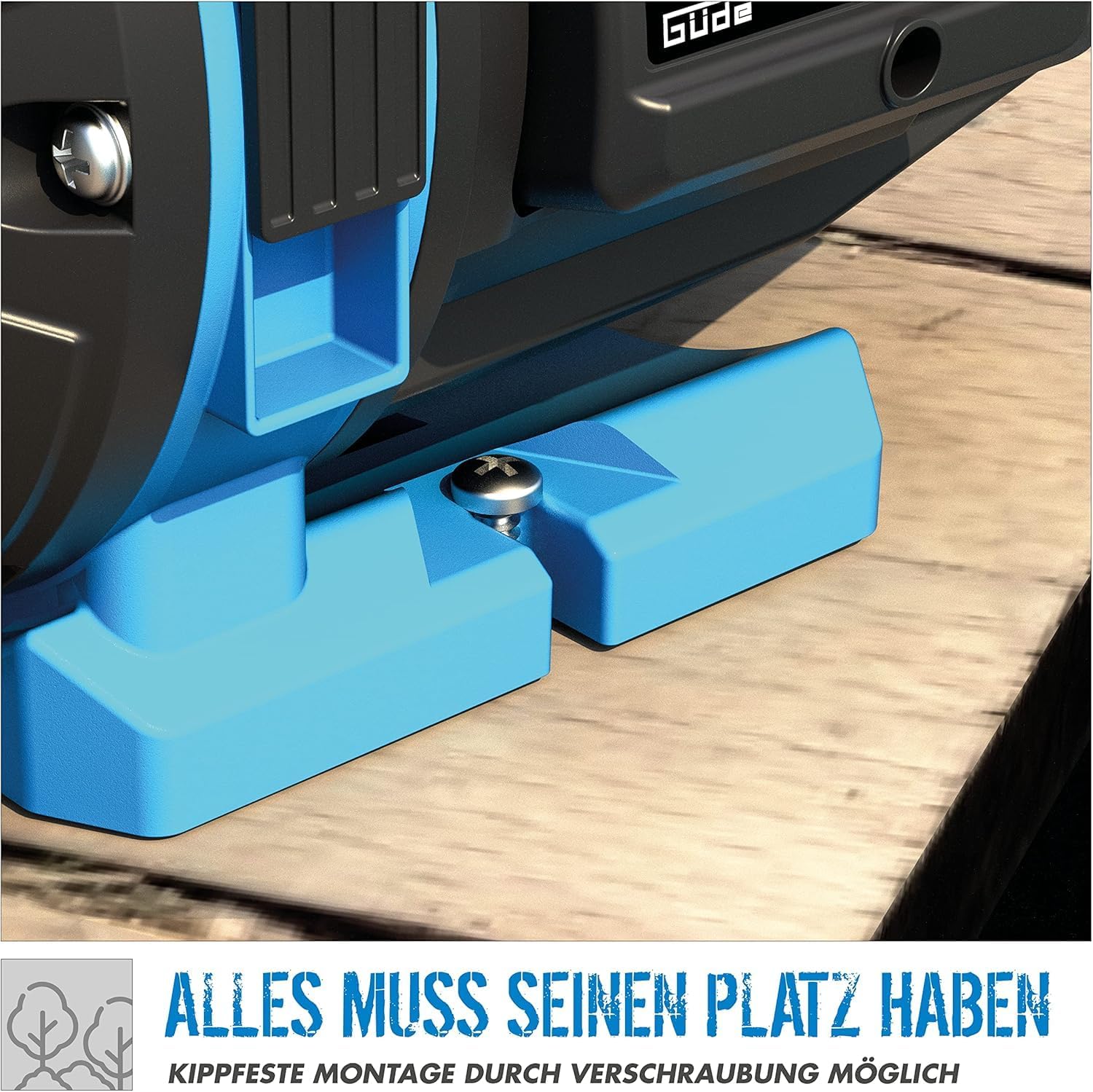 Detalle de Güde Gartenpumpe GP 6035 – 600 W, 3200 l/h, 7 m Ansaughöhe