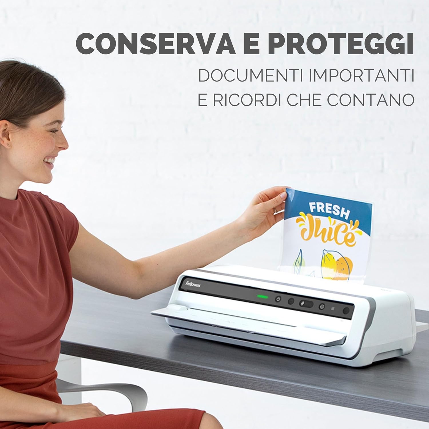 Thumbnail 3 de Pouches Fellowes A4 per plastificazione 160 micron