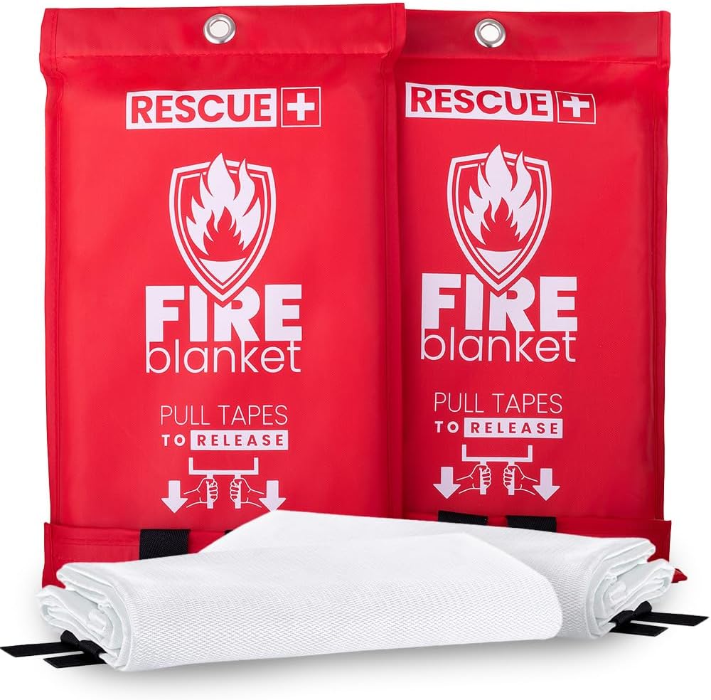 Rescue+ 40 x 40 in Fireproof Emergency Blanket